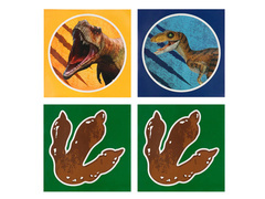 Naklejki Dinozaury - 4 szt.