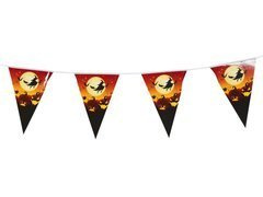 Baner flagi halloweenowy Czarownica - cm - 1 szt.