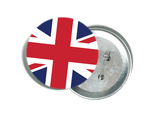 Przypinka Flaga Wielkiej Brytanii - 1 szt.