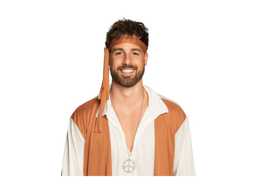 Metalowy naszyjnik Peace