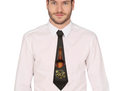 Krawat urodzinowy na czterdziestkę - 1 szt.