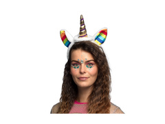 Opaska na głowę tęczowy jednorożec