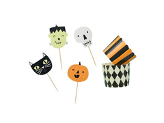 Zestaw Dekoracji na Muffiny - 12 szt.