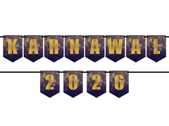 Duży baner flagi na karnawał - 25m