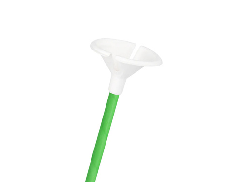 EKO Patyczki papierowe z zatyczkami do balonów - mix kolorów - 10 szt.