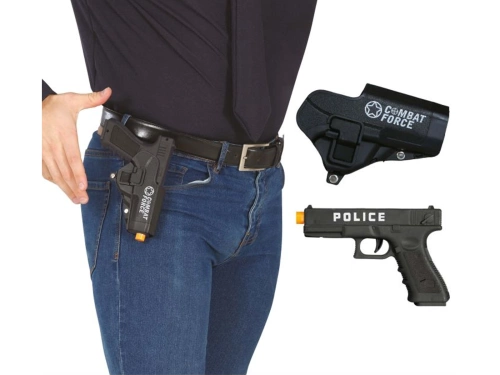 Pistolet z kaburą - 1 szt.