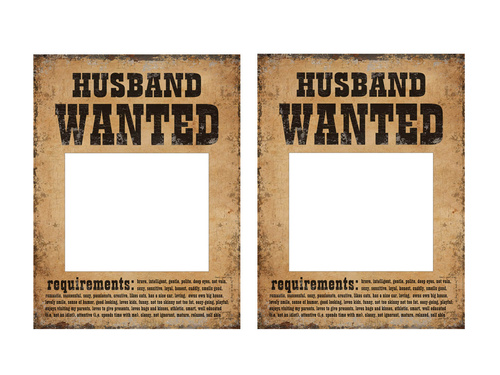 Foto rekwizyty Husband Wanted/Wife Wanted - 2 elem.