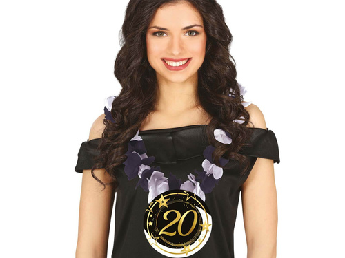 Naszyjnik urodzinowy na dwudzieste urodziny - 1 szt.