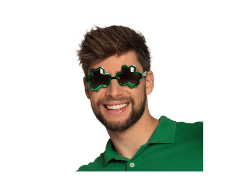 Okulary imprezowe koniczynka