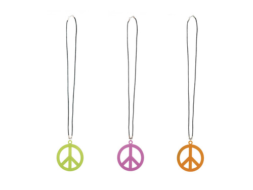 Naszyjnik Hipisa - mix kolorów