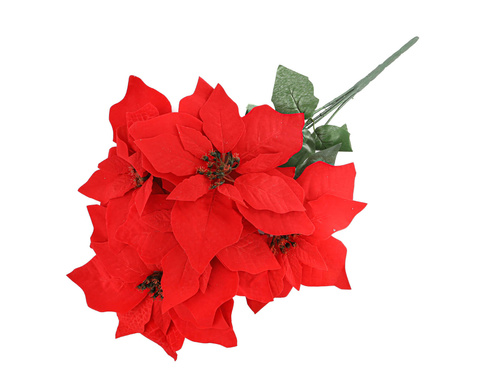 Dekoracja Gwiazda Betlejemska czerwona - 55 cm - 1 szt.