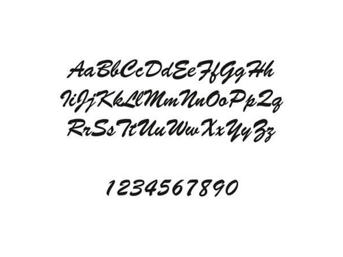 Topper na tort personalizowany - serce z imionami - 14 cm