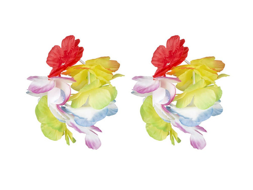 Zestaw - komplet hawajski kolorowy - 3 częściowy