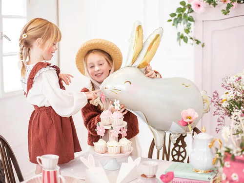 Balon foliowy Zajączek - 70 x 71,5 cm - 1 szt.