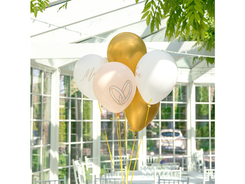 Zestaw balonów lateksowych na Wesele - 30 cm - 6 szt.