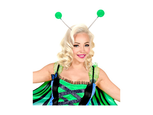 Zielona opaska z czułkami