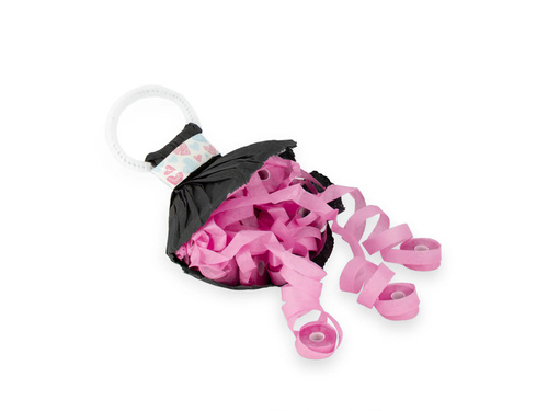 Wyrzutnia z różowymi serpentynami - 2 szt.