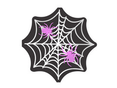 Serwetki halloweenowe Pajęczyna - 33 cm - 10 szt.