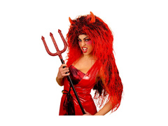 Peruka ekstra długa diablica