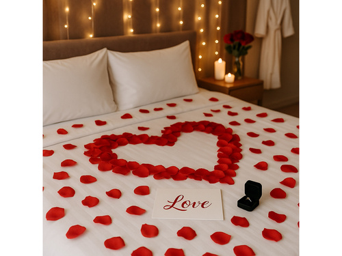 Płatki róż - czerwone - 500 szt.