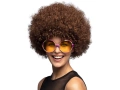 Peruka afro brązowa - 1 szt.
