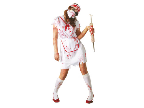 Kostium Krwawa Pielęgniarka dla kobiety