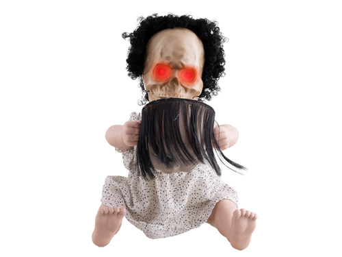 Dekoracja halloweenowa Lalka - 40 cm - 1 szt.