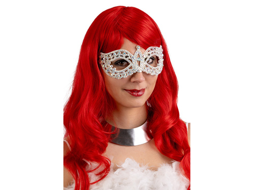 Maska karnawałowa z cyrkoniami