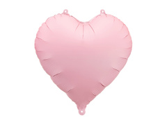 Balon foliowy Serce różowe - 45 cm - 1 szt.