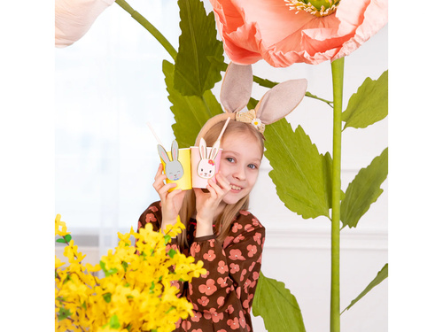 Kubeczki papierowe Zajączki - 220 ml - 6 szt.