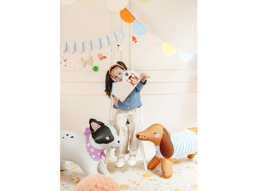 Balon foliowy stojący Jamnik - 89x58 cm - 1 szt.