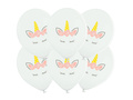 Balony z nadrukiem Piękny Jednorożec - 37 cm - 50 szt.