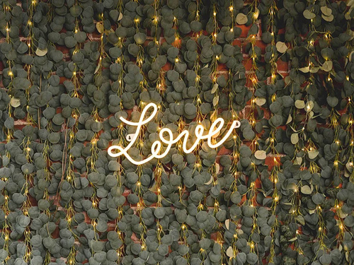 Girlanda Eukaliptus z lampkami LED - 200 cm - 1 szt.