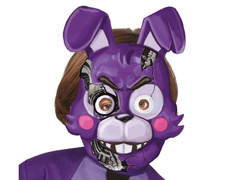 Maska Królik na Halloween - 1 szt.