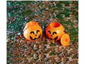 Wiaderko Dynia na Halloween - 17 cm - 1 szt.