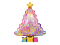 Balon foliowy Choinka - 83 x 58 cm - 1 szt.