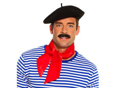 Beret czarny - 1 szt.