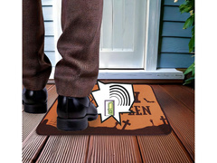 Mata pod wycieraczkę z dźwiękiem - 34x25 cm - 1 szt.