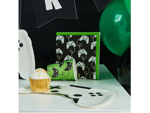 Kubeczki papierowe Game On - 250 ml - 8 szt.