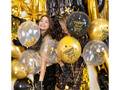 Balony lateksowe Happy New Year - 30 cm - 6 szt.