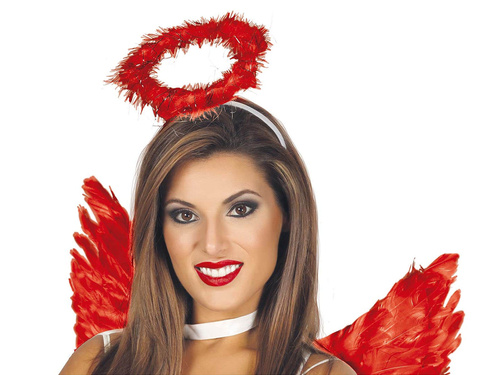 Opaska aureolka czerwona - 1 szt.