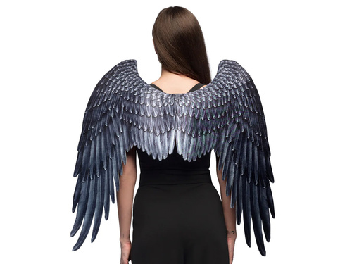 Skrzydła anioła popielate - 95 x 75 cm - 1 szt.