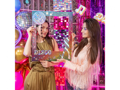 Ramką do selfie Retro Disco - 1 szt.
