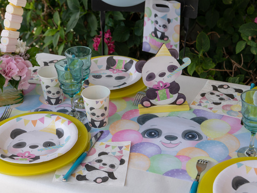 Serwetki papierowe Panda - 33 cm - 20 szt.