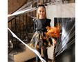 Spódniczka tutu Dynia na Halloween czarna - 30 cm - 1 szt.