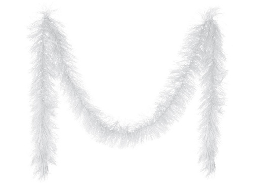 Boa z piór - białe - 180 cm