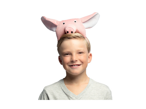 Opaska na głowę świnka