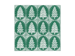 Serwetki bożonarodzeniowe Choinka - 33 cm - 20 szt.