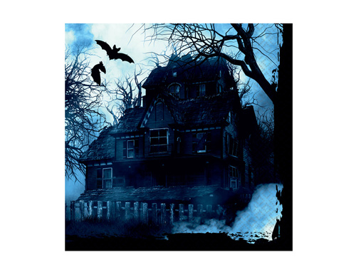 Serwetki Nawiedzony Las na Halloween - 33 cm - 16 szt.