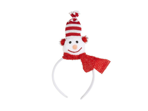 Opaska na głowę bałwanek